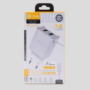 ⁦شاحن iShock T04 ios .. 4238⁩ - الصورة ⁦1⁩