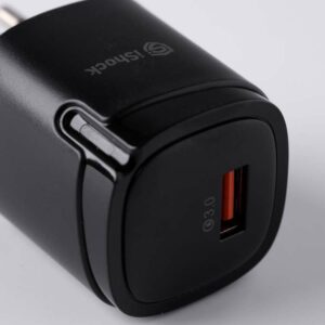 ⁦شاحن منزل IS-T12 18W QC3.0 Type C⁩ - الصورة ⁦3⁩