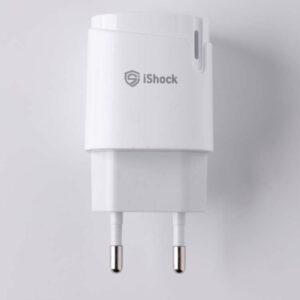 ⁦شاحن منزل IS-T12 18W QC3.0 Type C⁩ - الصورة ⁦2⁩