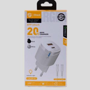 ⁦شاحن منزل IS-PA32 A+C 45W PD⁩ - الصورة ⁦1⁩