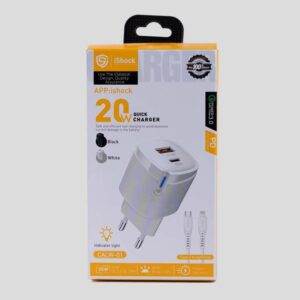 ⁦شاحن منزل IS-T13PD 20W ios⁩ - الصورة ⁦1⁩