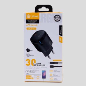 ⁦شاحن منزل IS-T15 30W PD iShock⁩ - الصورة ⁦1⁩