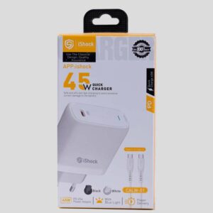 ⁦شاحن منزل PA33 45W PD iShock⁩ - الصورة ⁦1⁩