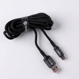 ⁦كيبل IS-CA104 USB-TC 1.8 120W⁩ - الصورة ⁦2⁩
