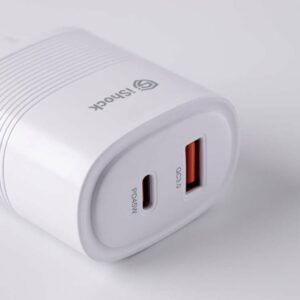 ⁦شاحن منزل IS-PA32 A+C 45W PD⁩ - الصورة ⁦3⁩